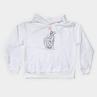 Capricorn Zodiac Sign Kids Hoodie